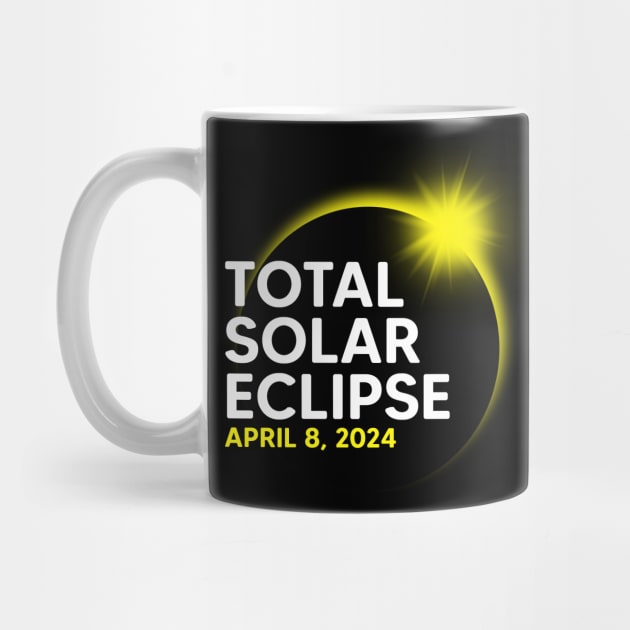 Total Solar Eclipse 2024 April 8 Totality by Emma Creation